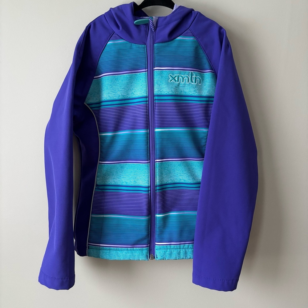 xmtn Girls Lined Spring Jacket Size M 7/8